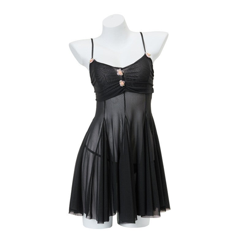 Transparent Slip Dress