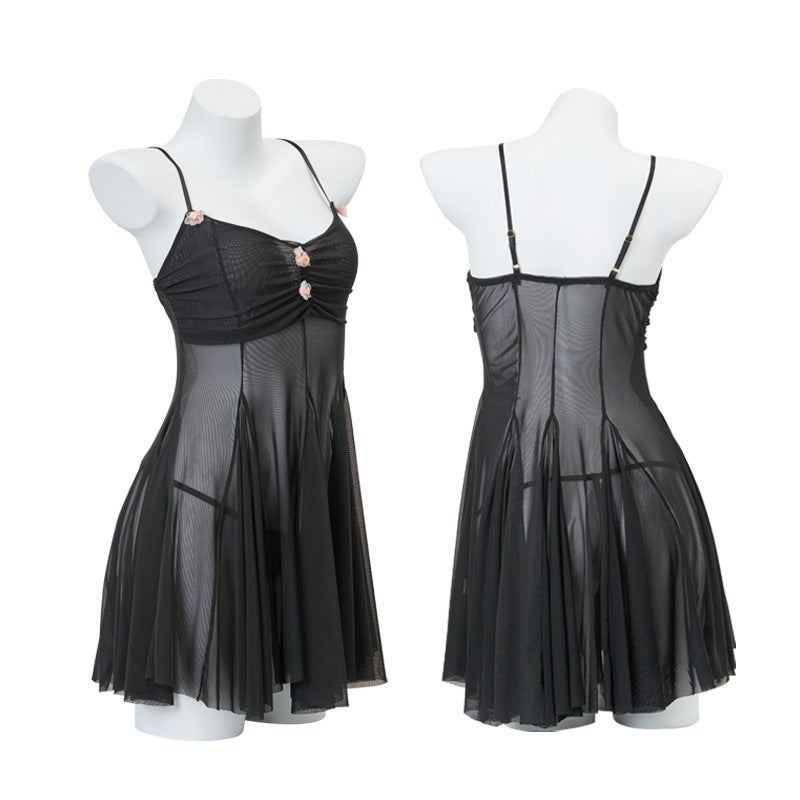 Transparent Slip Dress