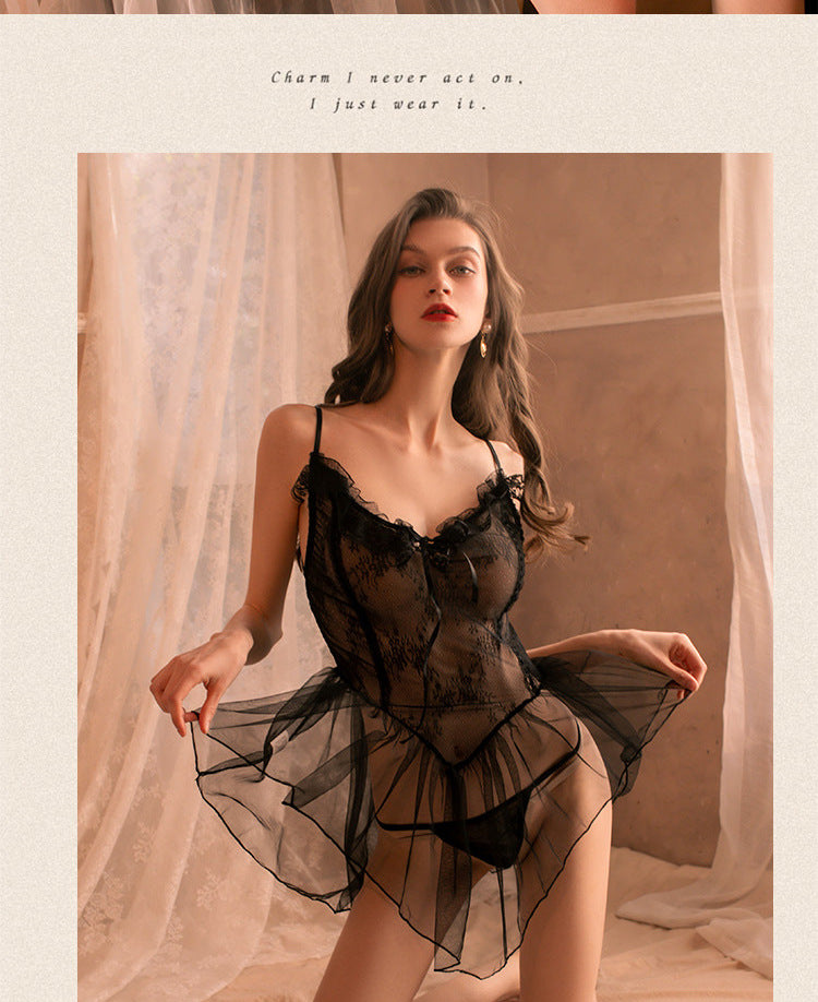 Transparent Lace Chemise