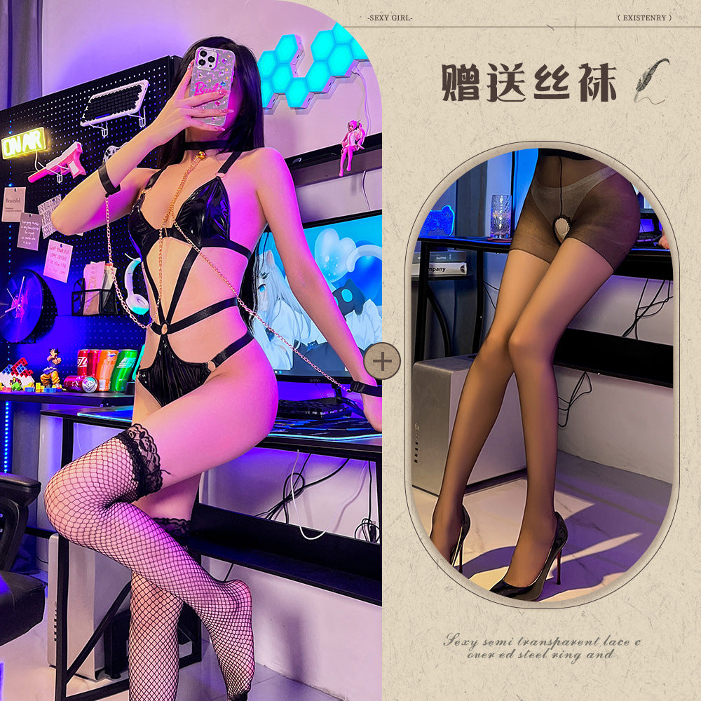 BDSM Maid Leather Costume