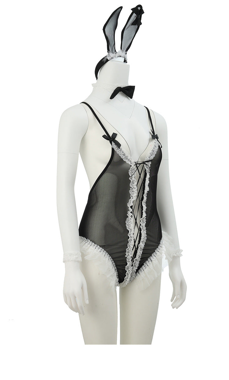 Bunny Open Crotch Set