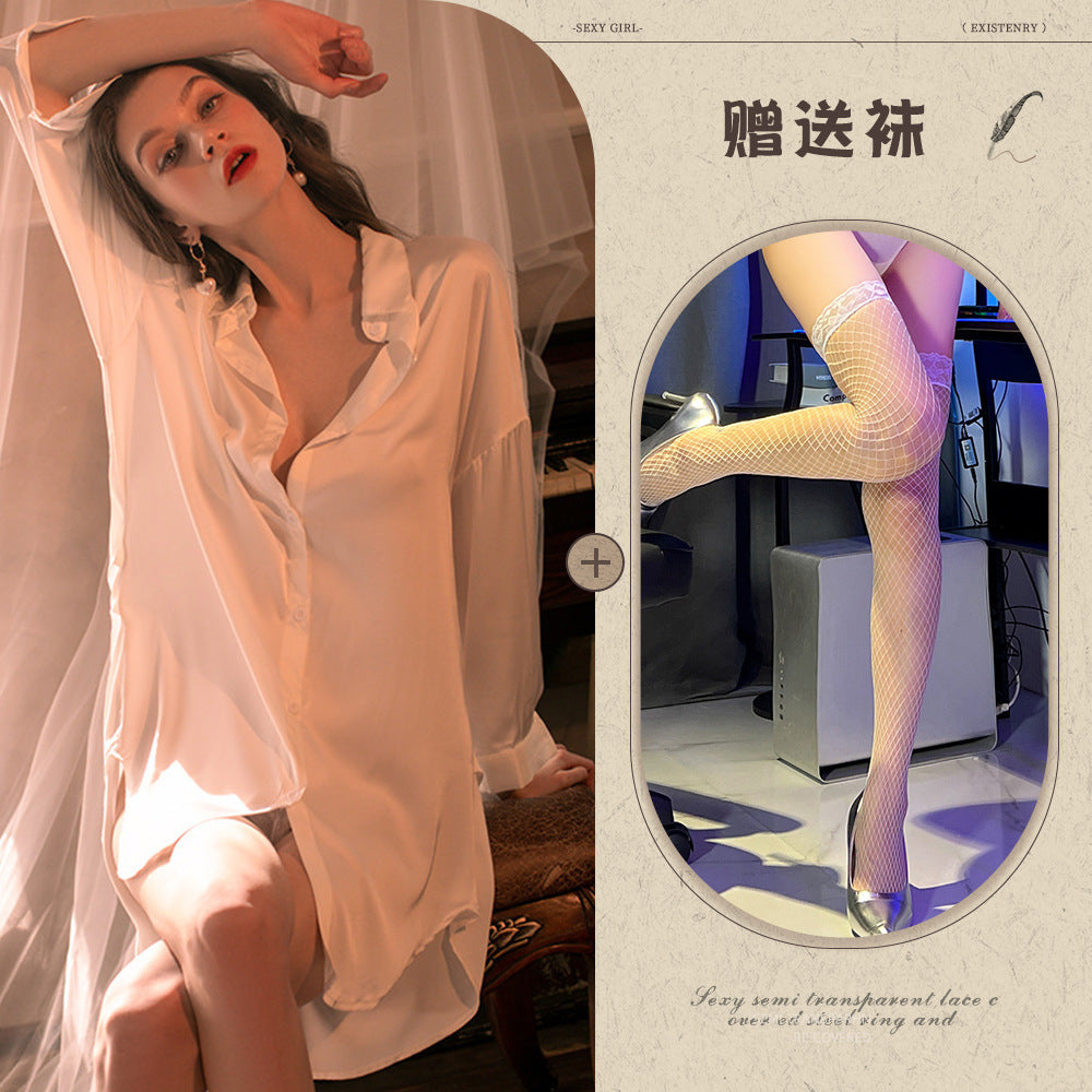 Silk Robe na istilo ng kasintahan