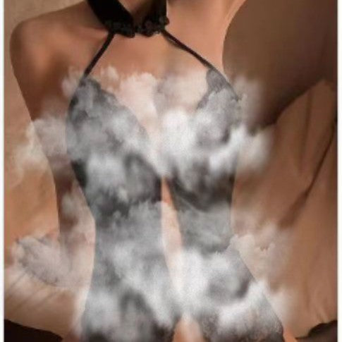 Cut-out Qipao Set