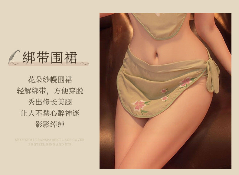 Chinese Bustier Set