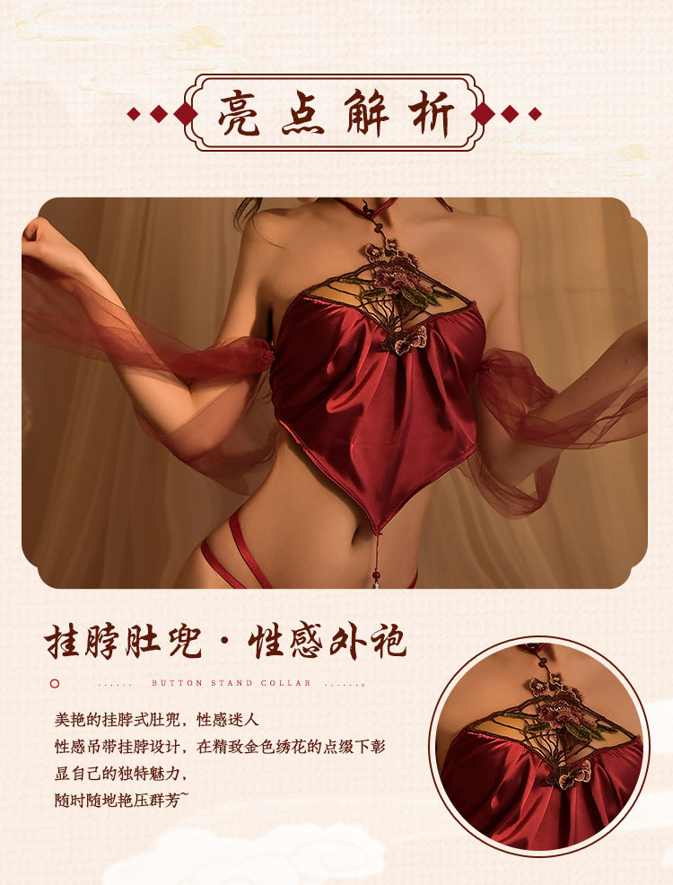 Ancient Style Embroidered Bodice