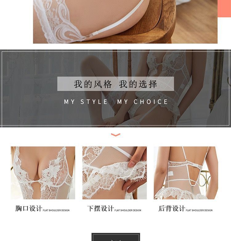 Lace Bodysuit with Backless Design