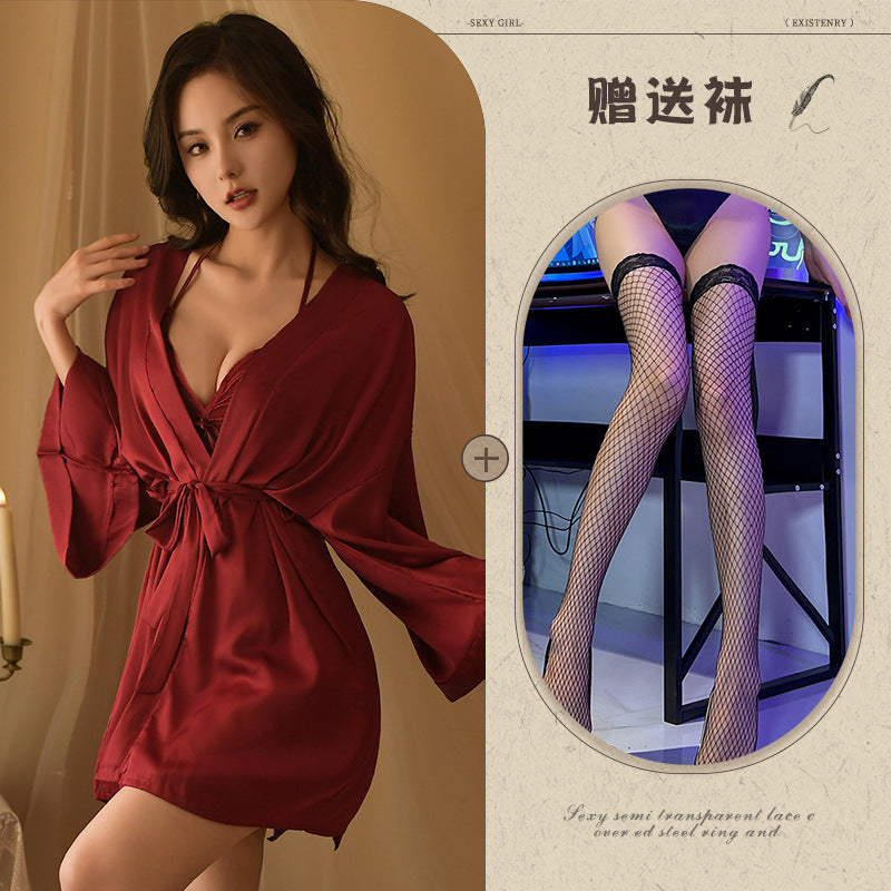 Silk Robe Set