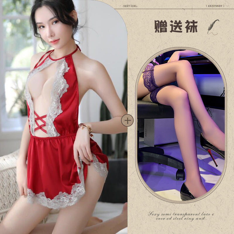 French Maid Lingerie Costume Set