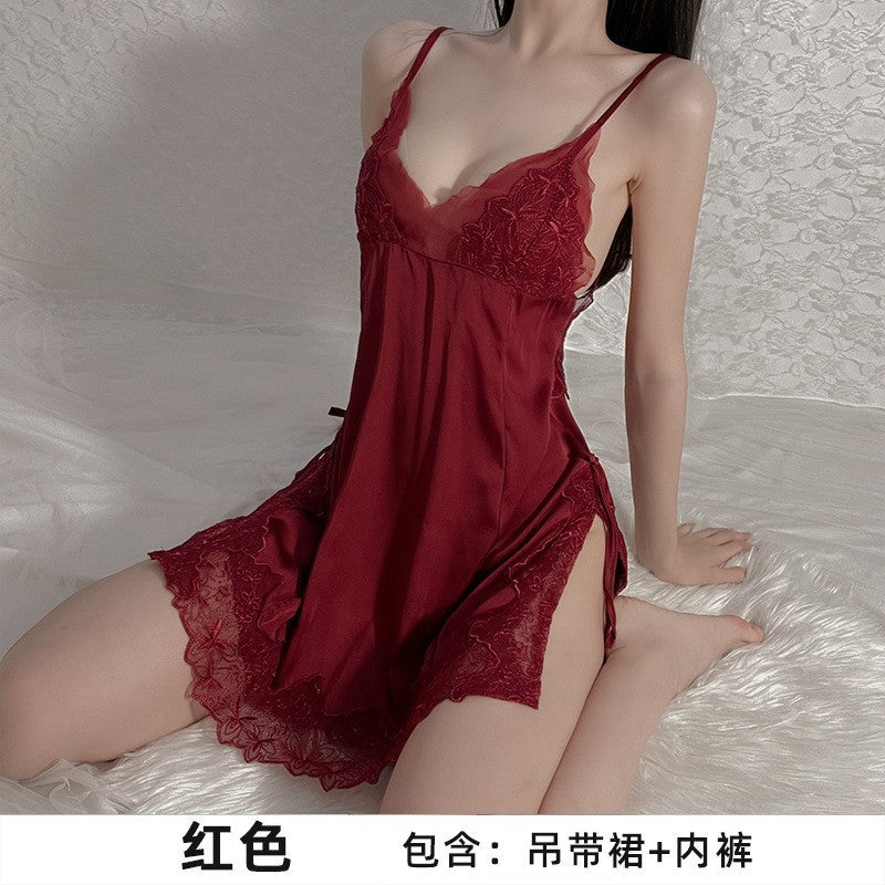 Silid-tulugan na Satin Chemise