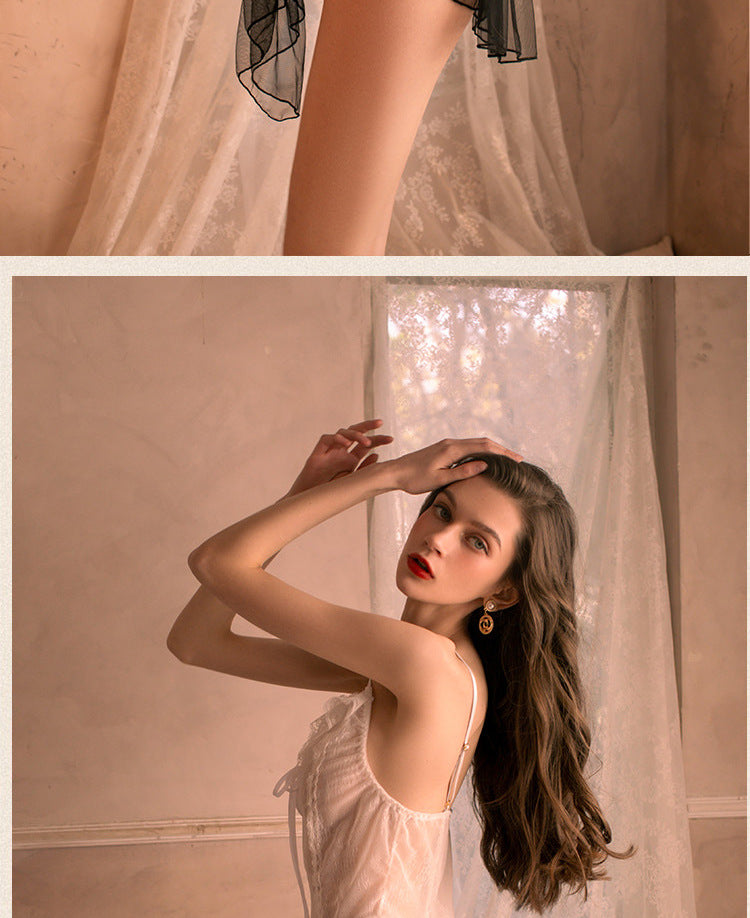 Transparent Lace Chemise