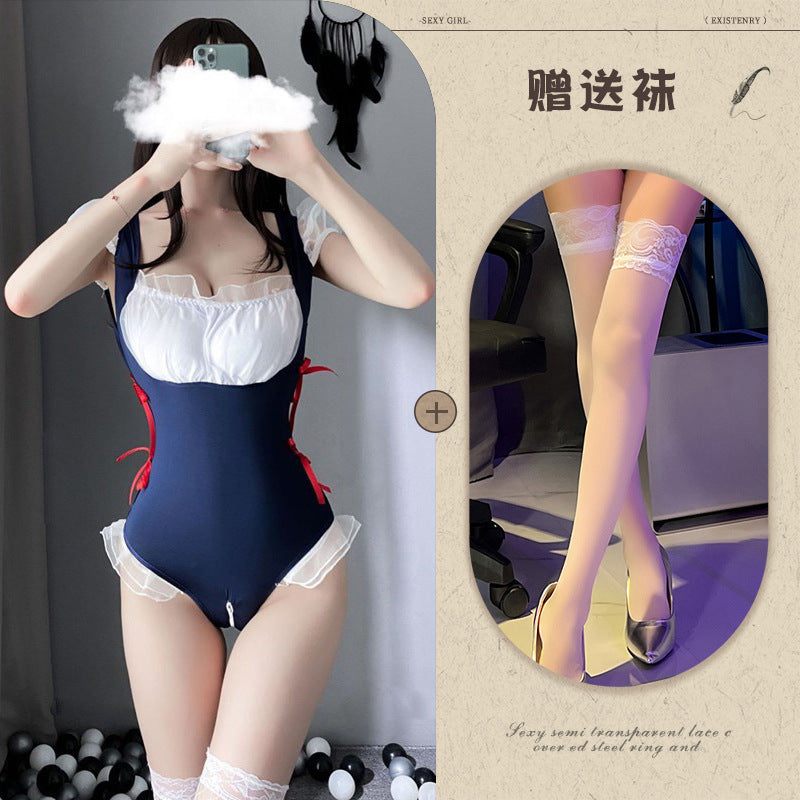 Maid Apron Jumpsuit