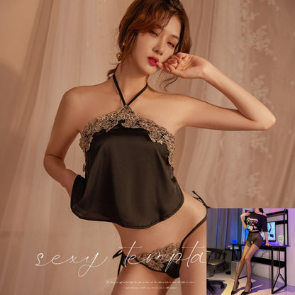 Satin Chinese Bustier