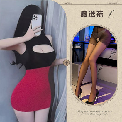 Secretary Bodysuit Lingerie Set