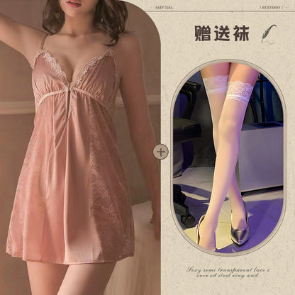 Sheer Lace Nightdress