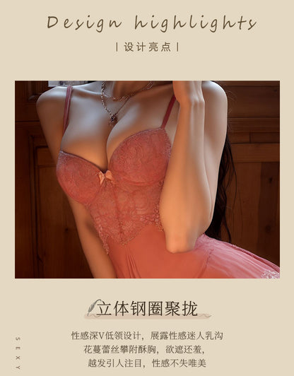 Push-up Lace Chemise