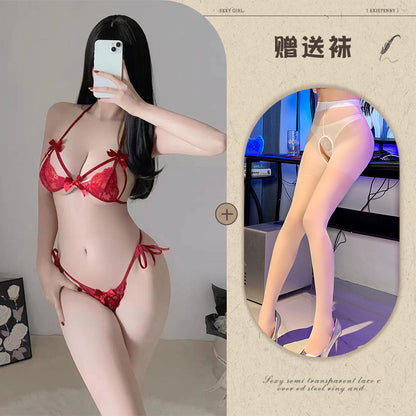 Silk Slit Nightdress