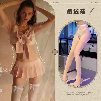 JK Schoolgirl Roleplay Lingerie Set