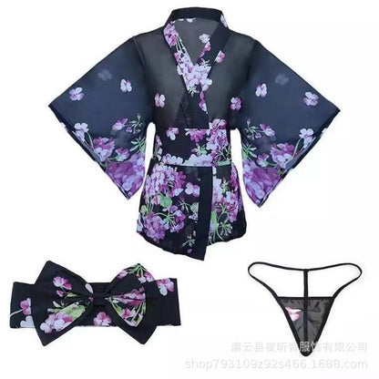 Floral Kimono Set