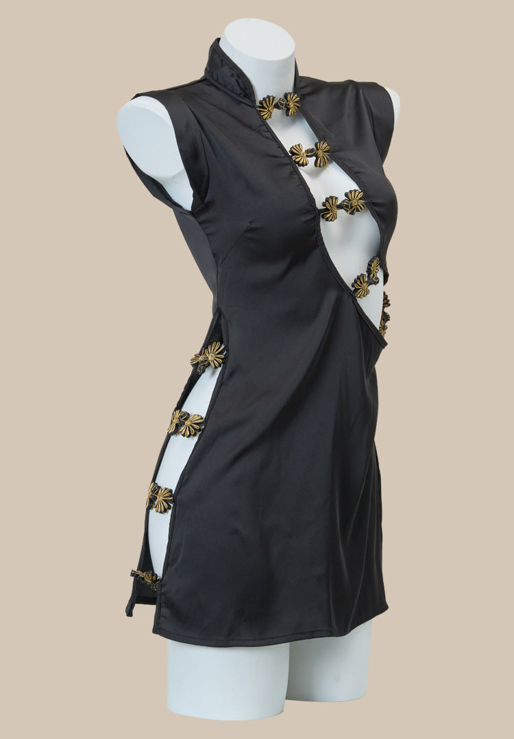 Cut-out Qipao Lingerie
