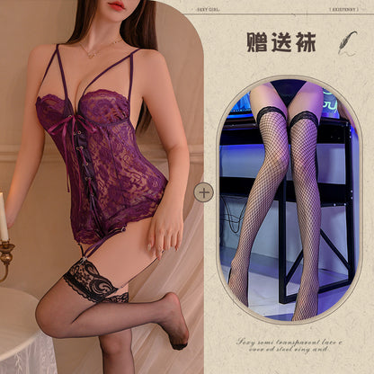 Sheer Corset Bodysuit