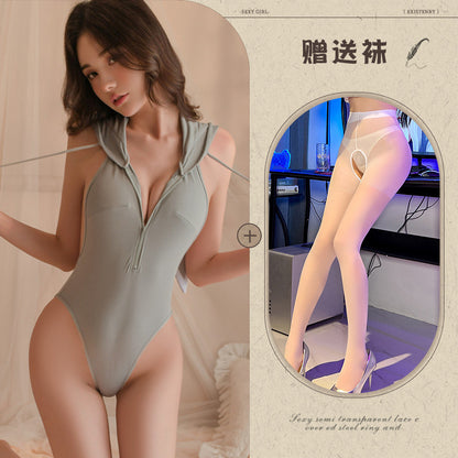 Bunny Open Crotch Set 