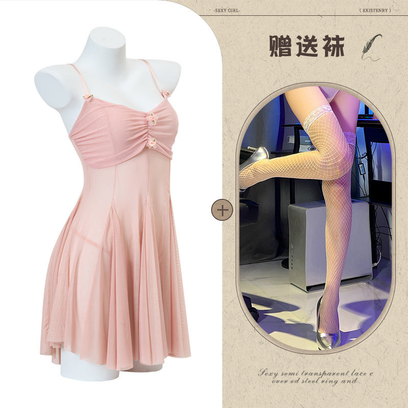 Transparent Slip Dress