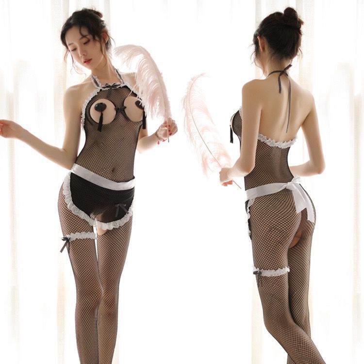 Sheer Halter Bodysuit