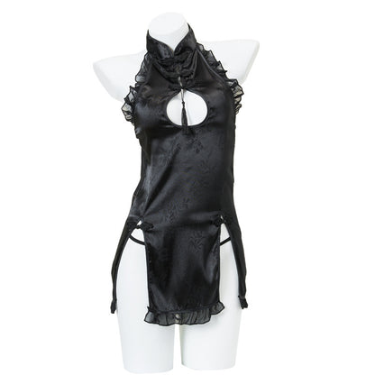 Sheer Qipao Lingerie