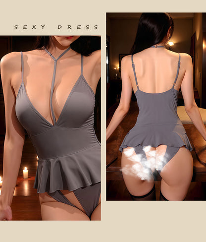 Open Crotch Playsuit