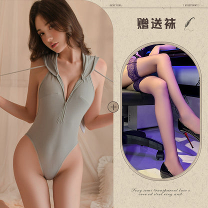 Bunny Open Crotch Set 