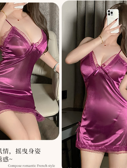 Sexy Underwear Slip Nightdress Lace Pajamas