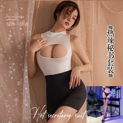 Secretary Bodysuit Lingerie Set