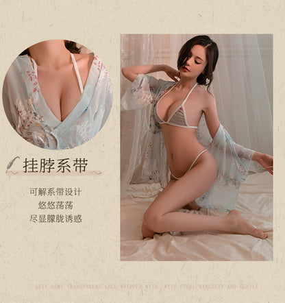 Plus Size Kimono Set