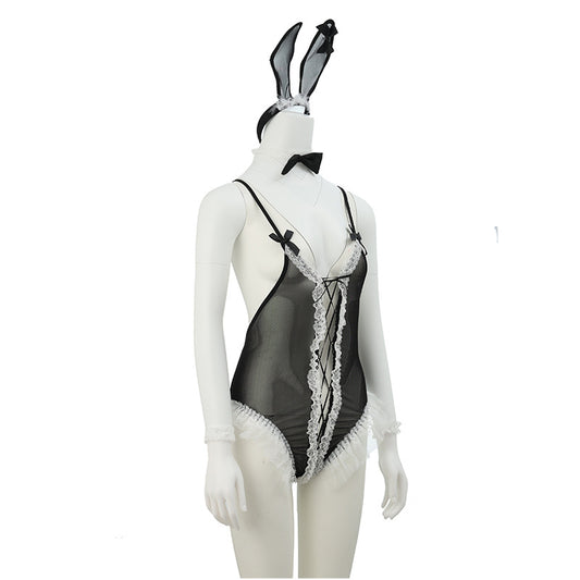 Bunny Open Crotch Set 