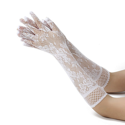 Lace Gloves & Stockings