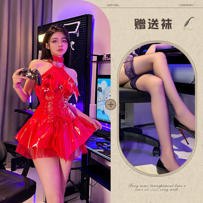 Latex Demon Costume