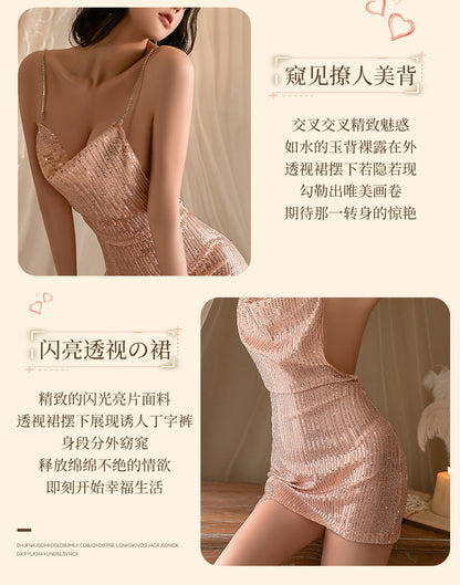 Club Sheer Dress Set 
