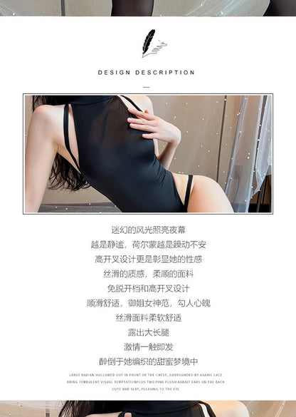 Sheer Role Play Jumpsuit