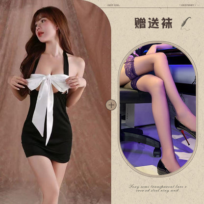 Sheer Slit Maxi Dress