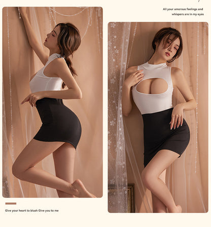 Secretary Bodysuit Lingerie Set