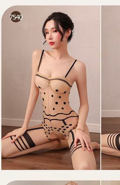 Office Lace Teddy Set