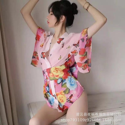 Floral Kimono Set