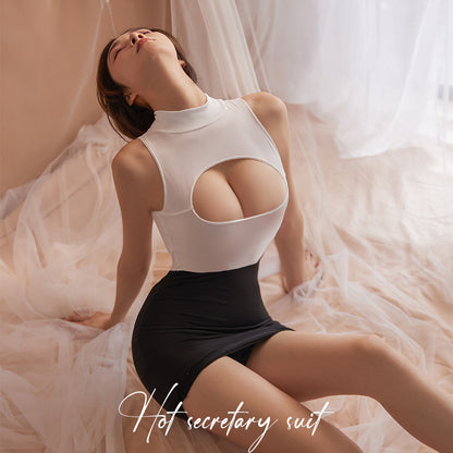 Secretary Bodysuit Lingerie Set