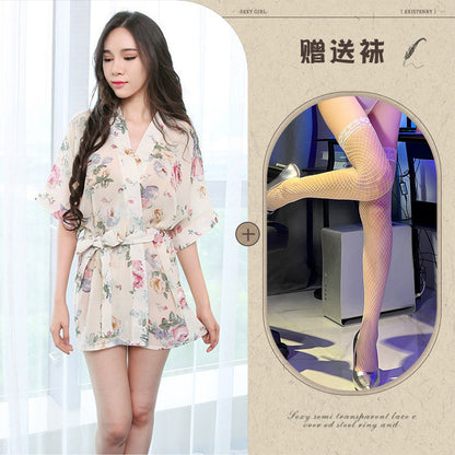 Chiffon Robe Set