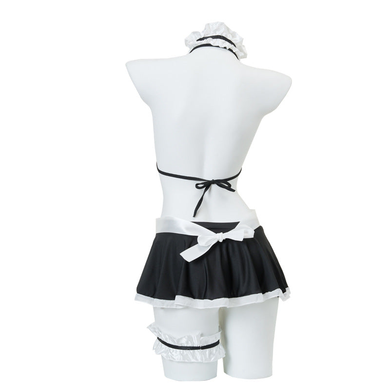 Maid Open Crotch Set