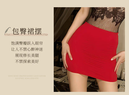 Office Lace Teddy Set