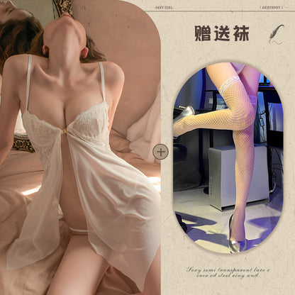 Steel Underwire Push-Up Costume Set