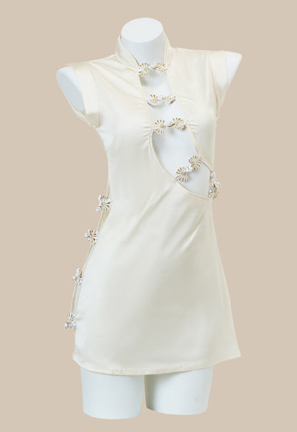 Cut-out Qipao Lingerie