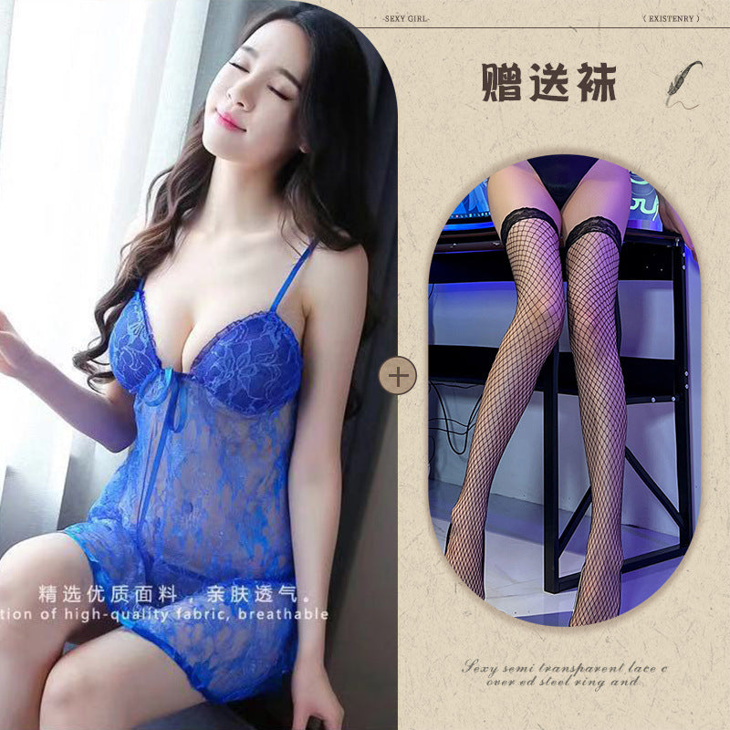 Short Sheer Babydoll Robe