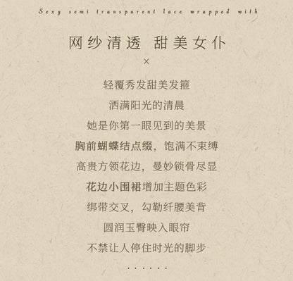 Sheer Apron Role Play Set